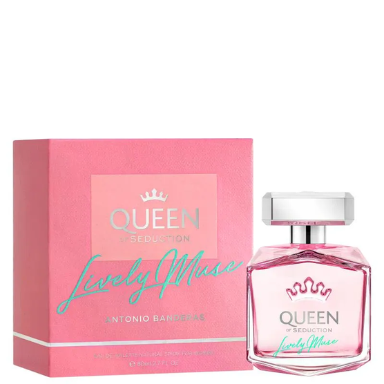 Perfume Banderas Queen Of Seduction Lively Muse Feminino Eau de Parfum